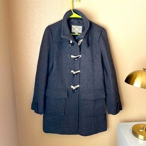 Banana republic utility peacoat with toggle closure size M
